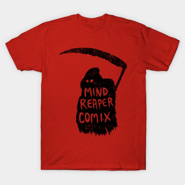 Black Phantom Reaper T-Shirt by Mind Reaper